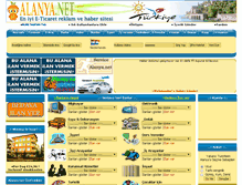 Tablet Screenshot of alanya.net